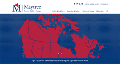 Desktop Screenshot of maytree.com